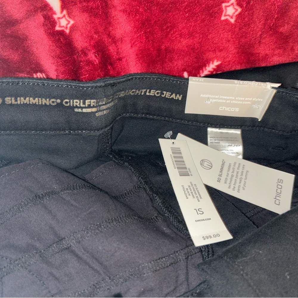 Chico's Black Girlfriend Jeans